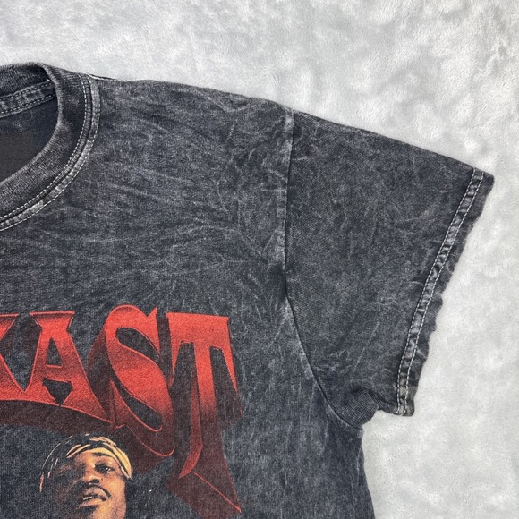 Outkast Shirt Black Stankonia Graphic Print Rap Hip Hop  Women's Acid Wash Sz S - Picture 2 of 10